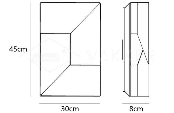 Shadows Grand Plug-in Sconce