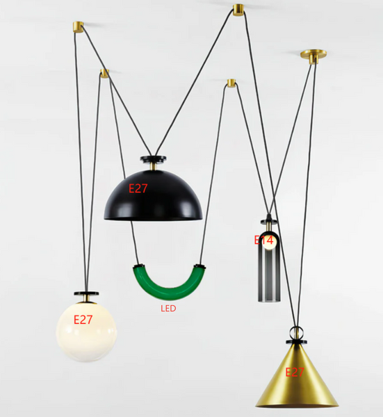 Geometric Shape Art Modern Chandelier