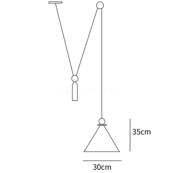 Geometric Shape Art Modern Chandelier