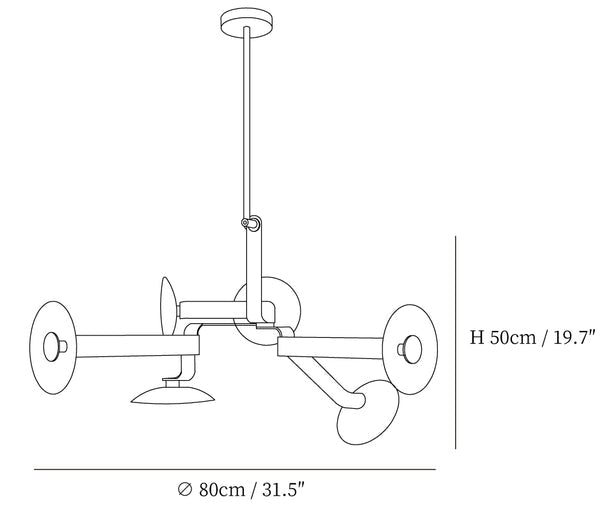 Sheba Classical Chandelier