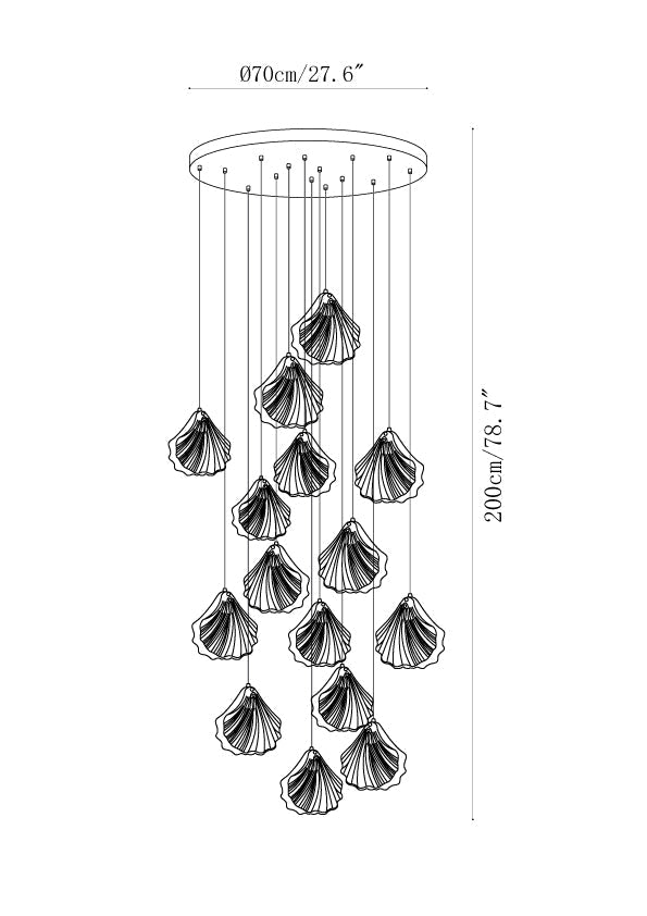 Shell Mini Pendant Light