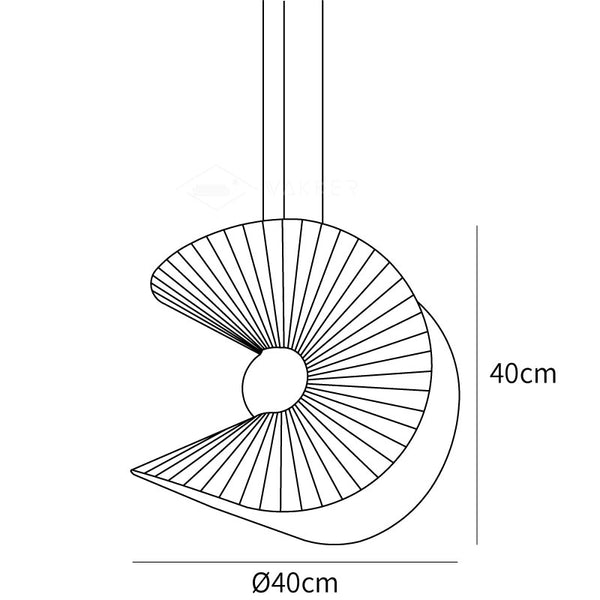 Shell Nordic Pendant Light