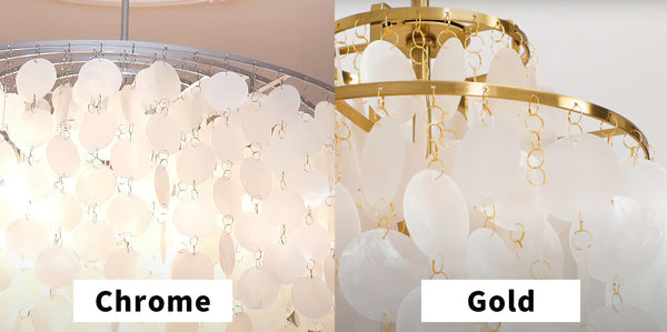 Round Shell Chandelier