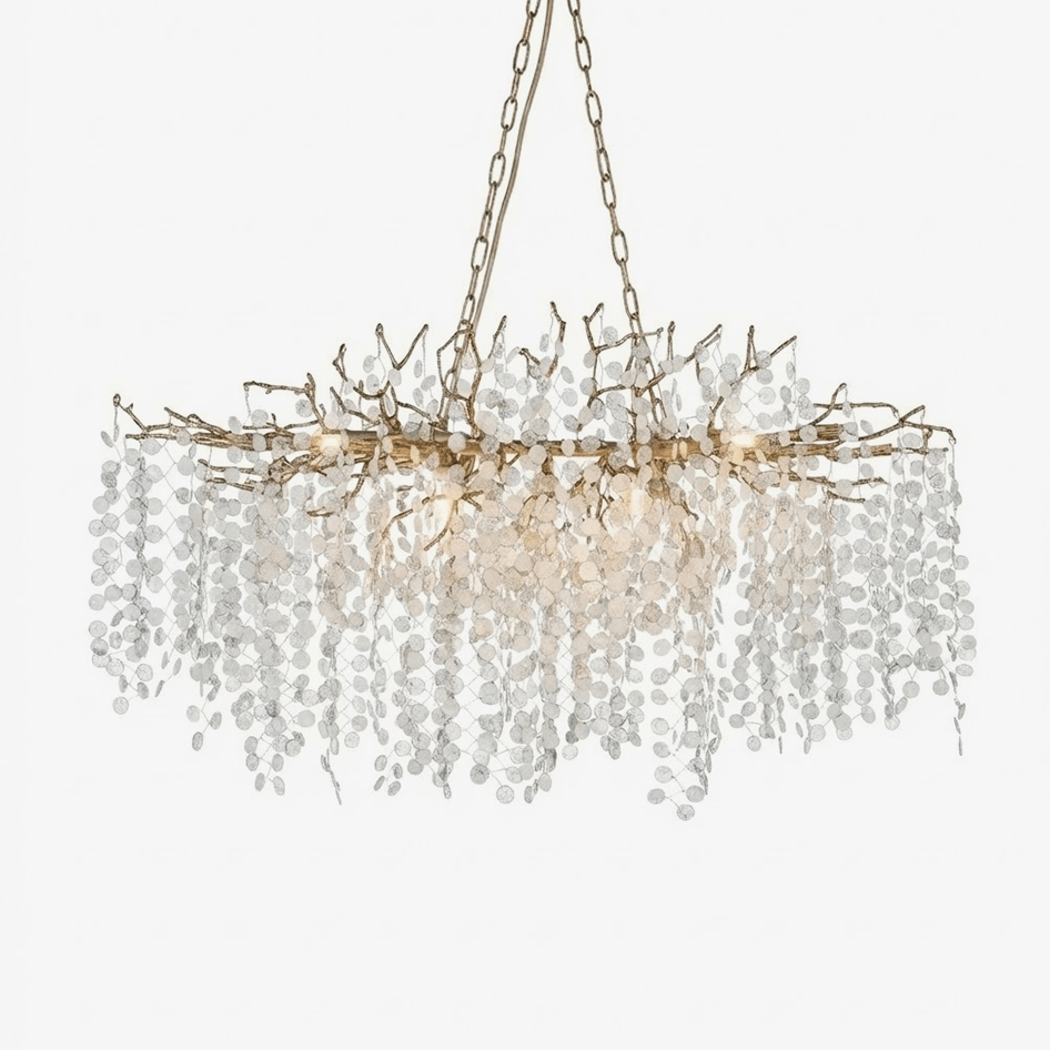 Shiro Noda Crystal Chandelier