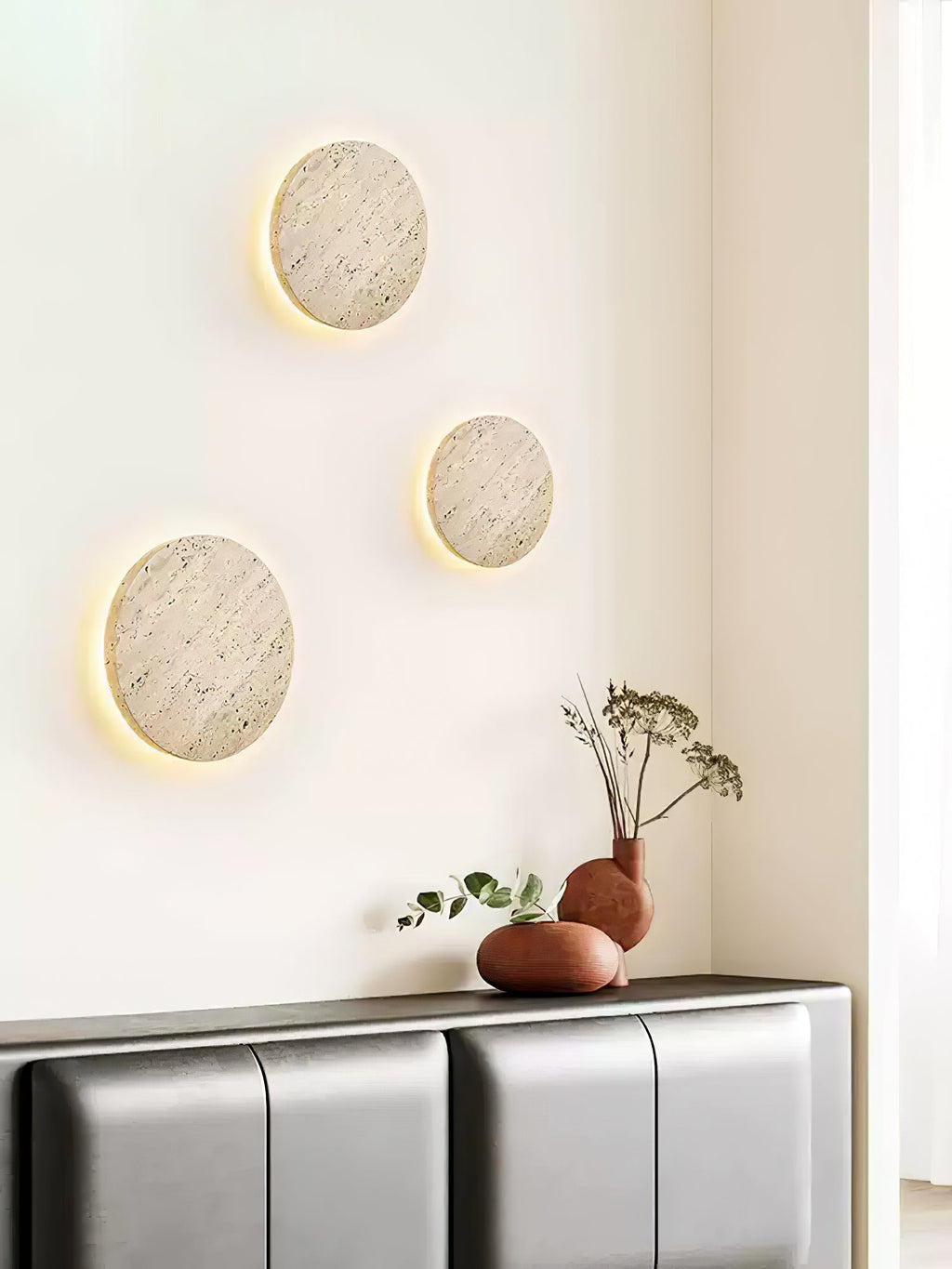 Siena Travertine Wall Light
