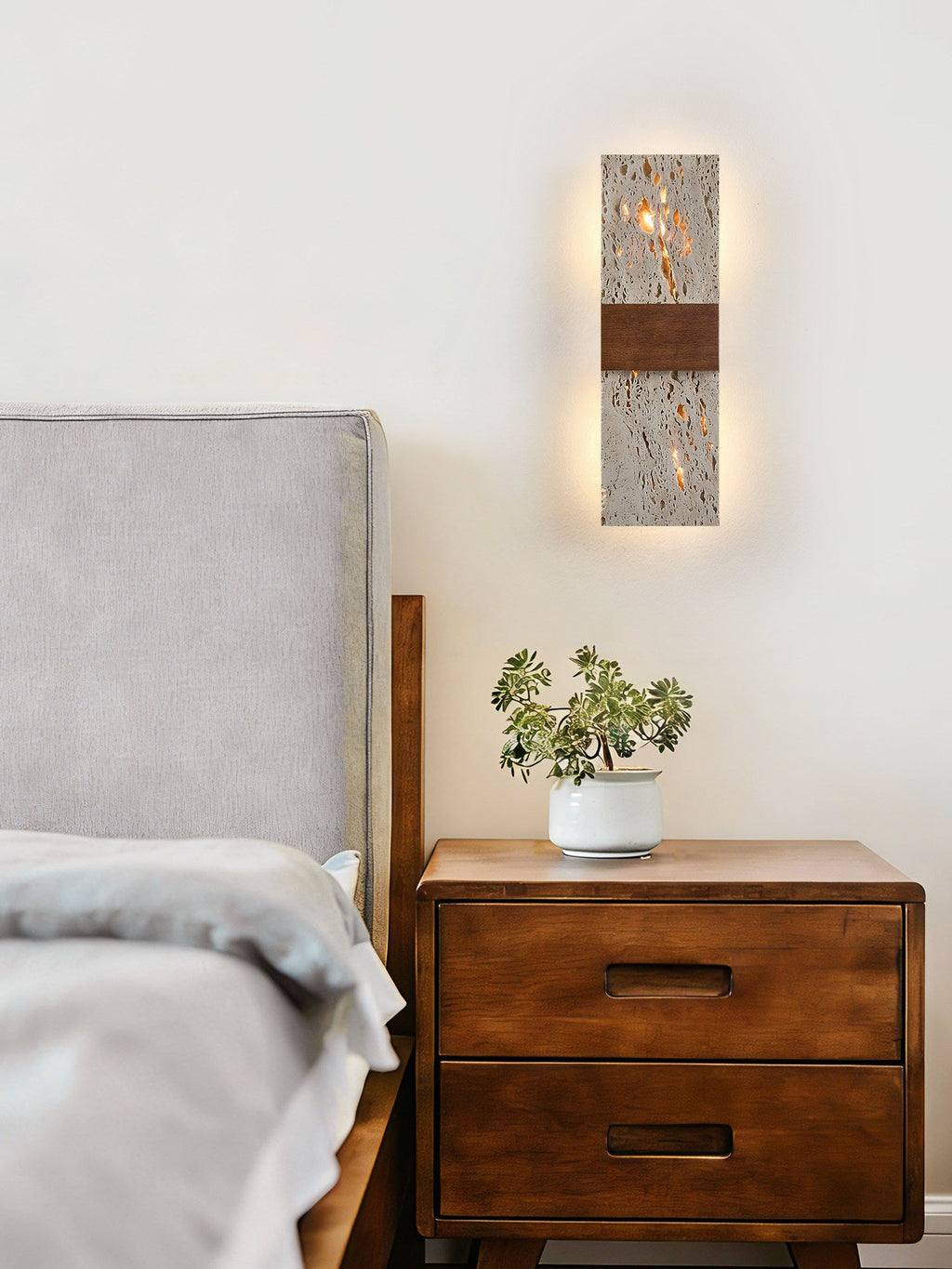 Siena Travertine Wall Light