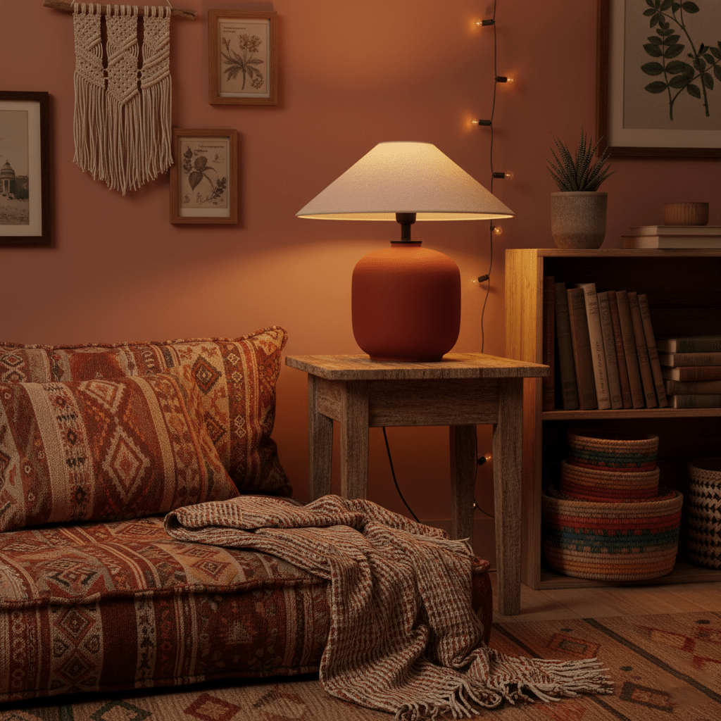 Sienna Clay Table Lamp