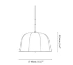 Sienna Linen Pendant Lamp