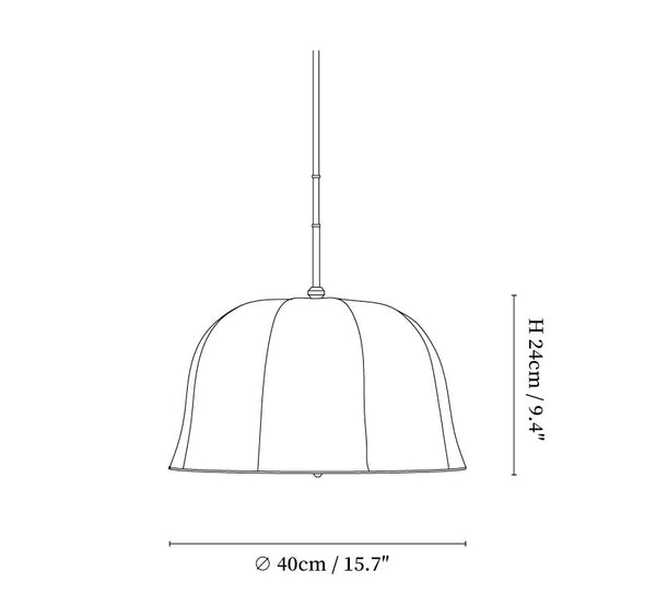 Sienna Linen Pendant Lamp