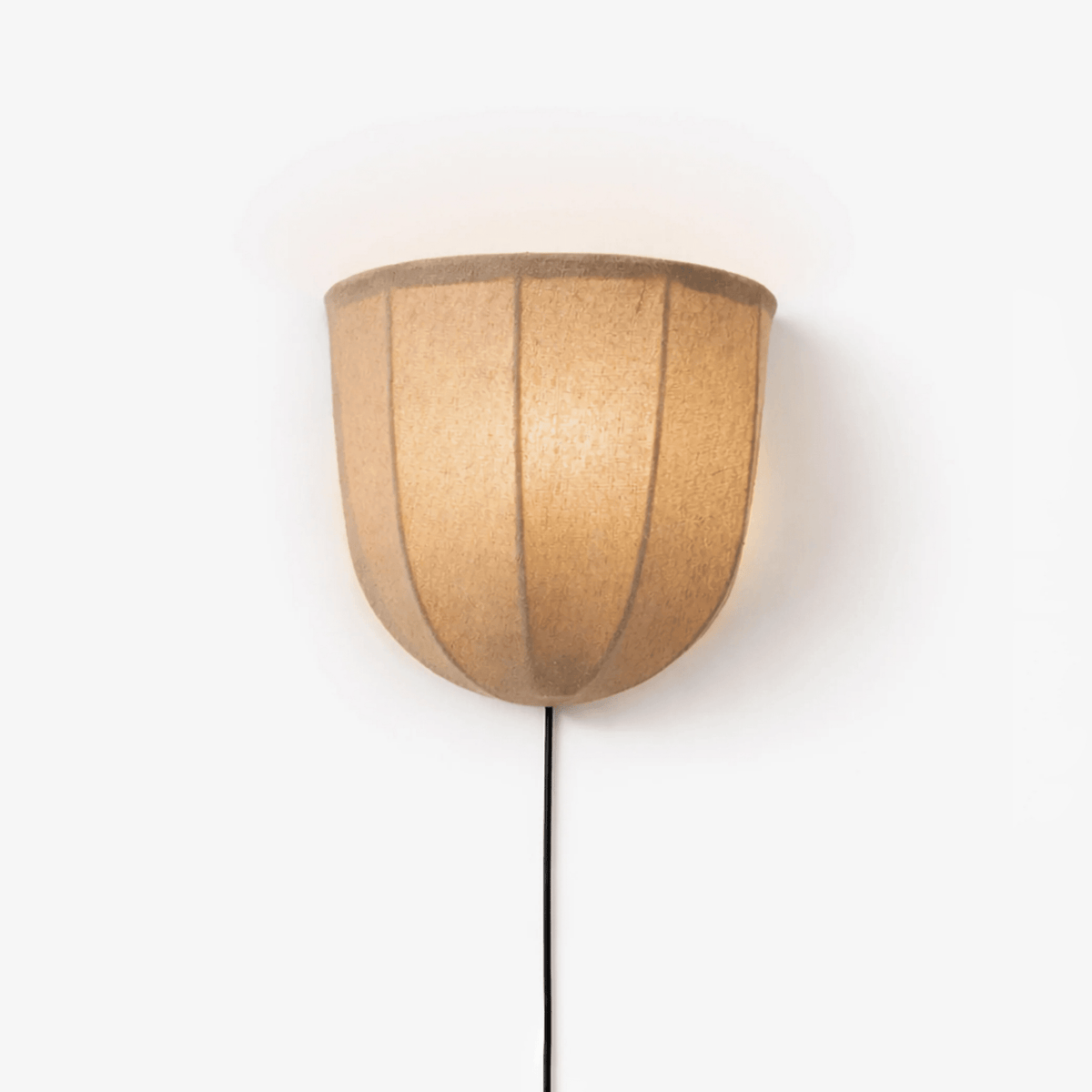 Sienna Linen Plug - in Wall Sconce
