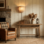 Sienna Linen Plug - in Wall Sconce