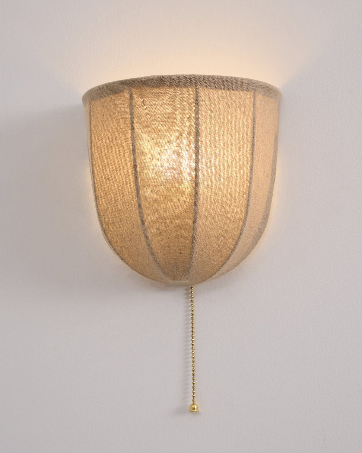 Sienna Linen Wall Sconce