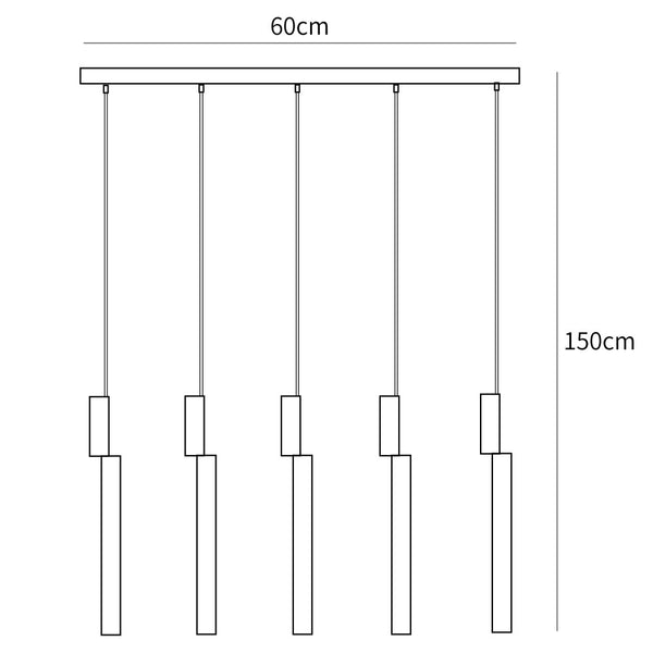 Eclat Cylindra Pendant Lamp