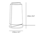 Silhouette Textile Floor Lamp