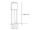 Silhouette Textile Floor Lamp