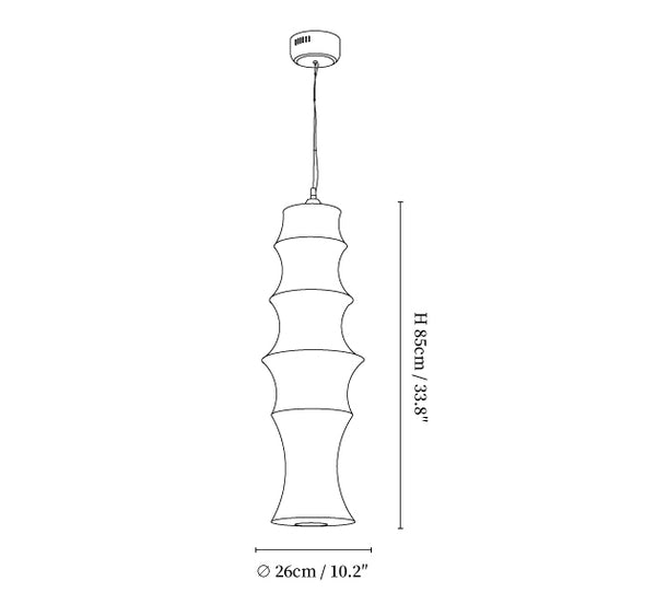 Silk Falkland Pendant Lamp
