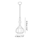 Silk Globe Pendant Lamp