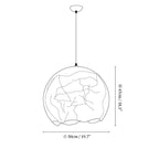 Silk Luna Pendant Lamp