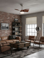 Silven Curve Ceiling Fan Light