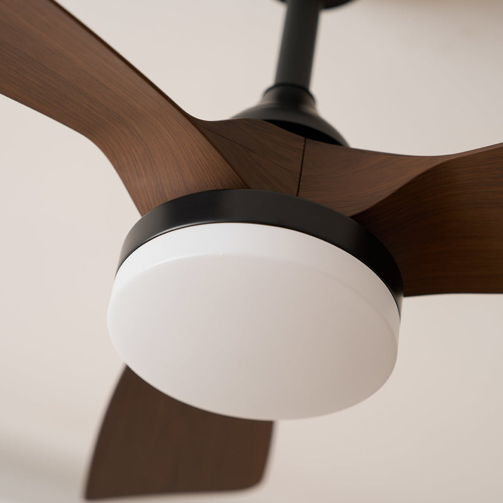 Silven Curve Ceiling Fan Light