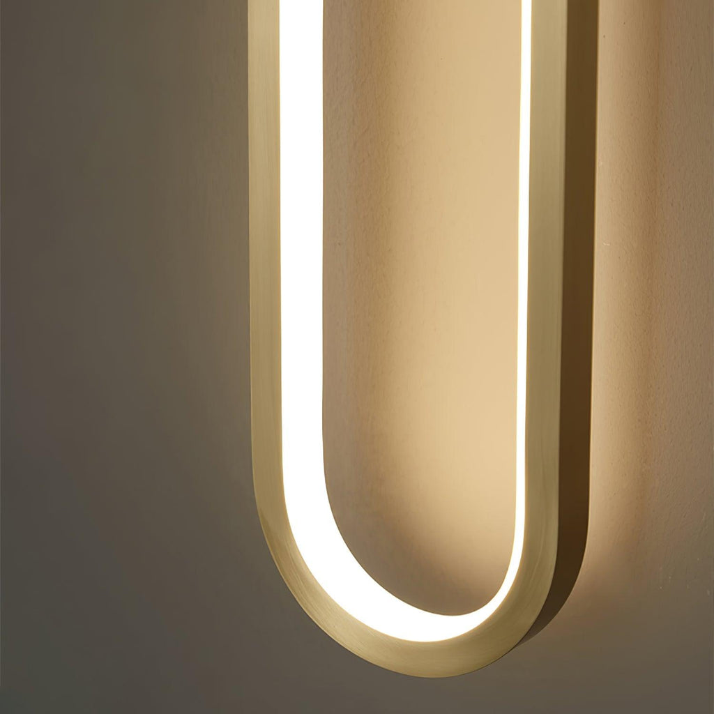 Simple Elliptical Wall Sconce