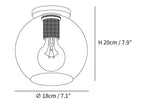 Simple Style Flush Mount Light