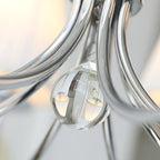 Simplicity Chrome Chandelier
