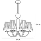 Simplicity Chrome Chandelier