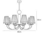 Simplicity Chrome Chandelier