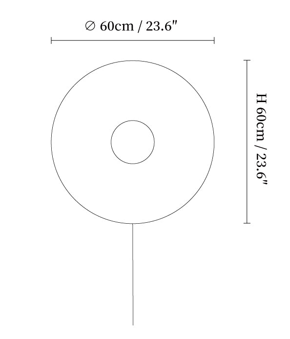 Simplicity Glow Plug-in Wall Light
