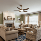Sirocco Breeze Ceiling Fan Light