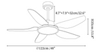 Sirocco Breeze Ceiling Fan Light