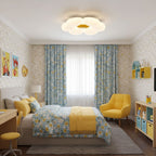 Six - leaf Flower Kids Room Ceiling Lamp