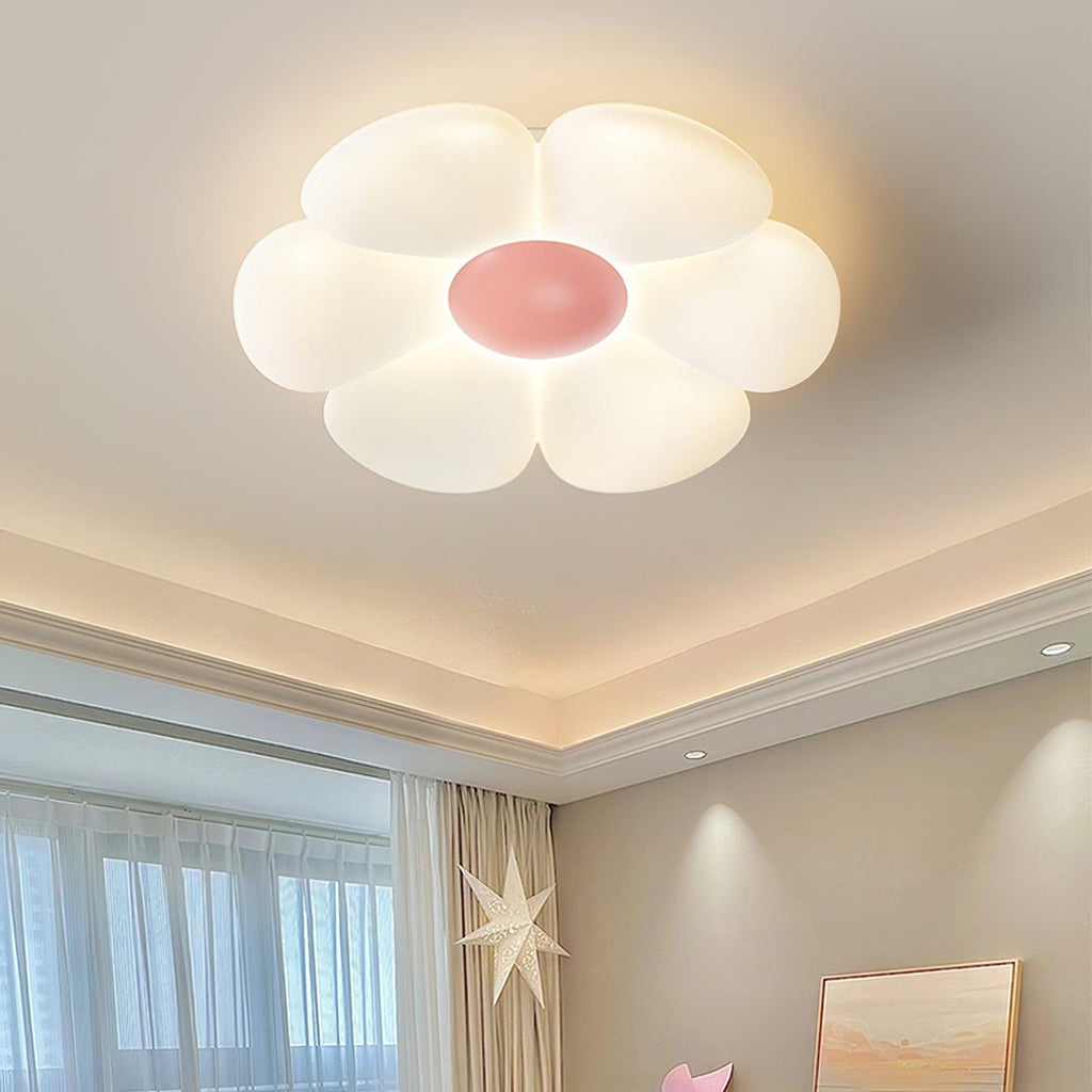 Six - leaf Flower Kids Room Ceiling Lamp