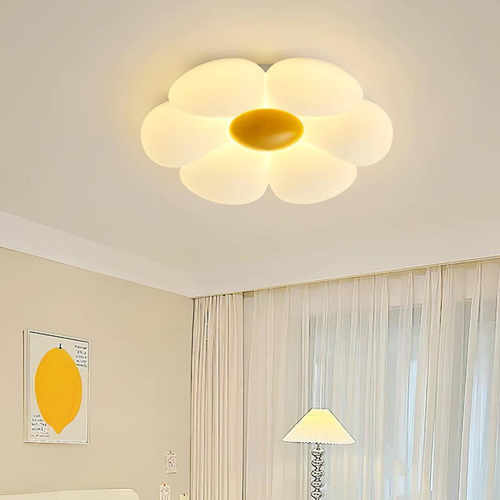 Six - leaf Flower Kids Room Ceiling Lamp