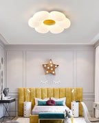 Six - leaf Flower Kids Room Ceiling Lamp
