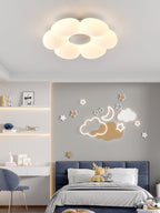 Six - leaf Flower Kids Room Ceiling Lamp