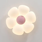 Six - leaf Flower Kids Room Ceiling Lamp
