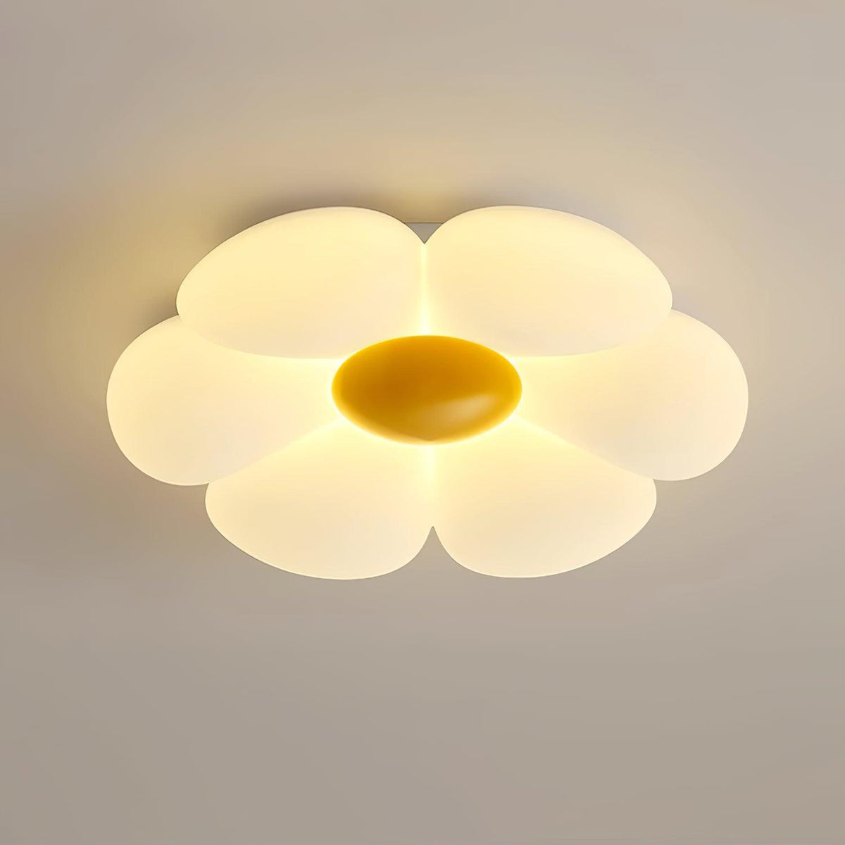 Six - leaf Flower Kids Room Ceiling Lamp