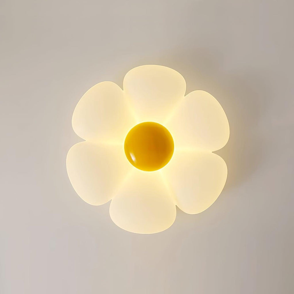 Six - leaf Flower Kids Room Ceiling Lamp