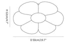 Six-leaf Flower Kids Room Ceiling Lamp