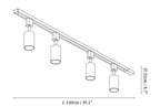 Sleek Cylinder Track Light