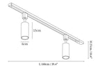 Sleek Cylinder Track Light