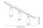 Sleek Cylinder Track Light