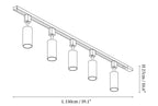 Sleek Cylinder Track Light
