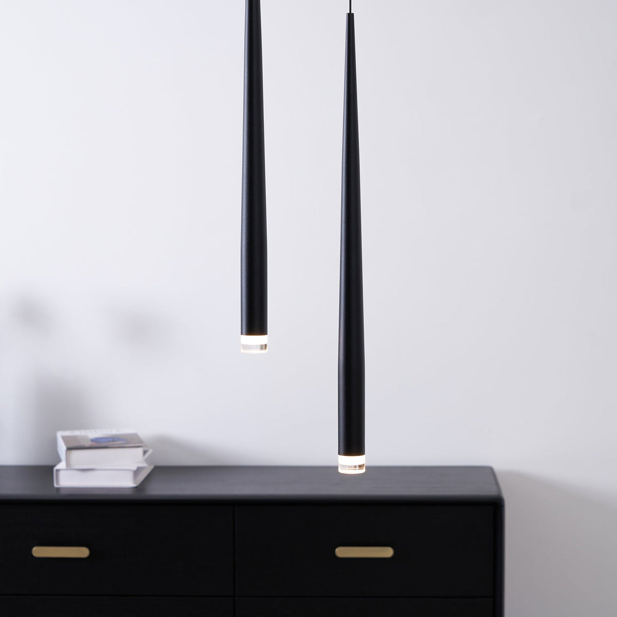 Slender Cone Chandelier