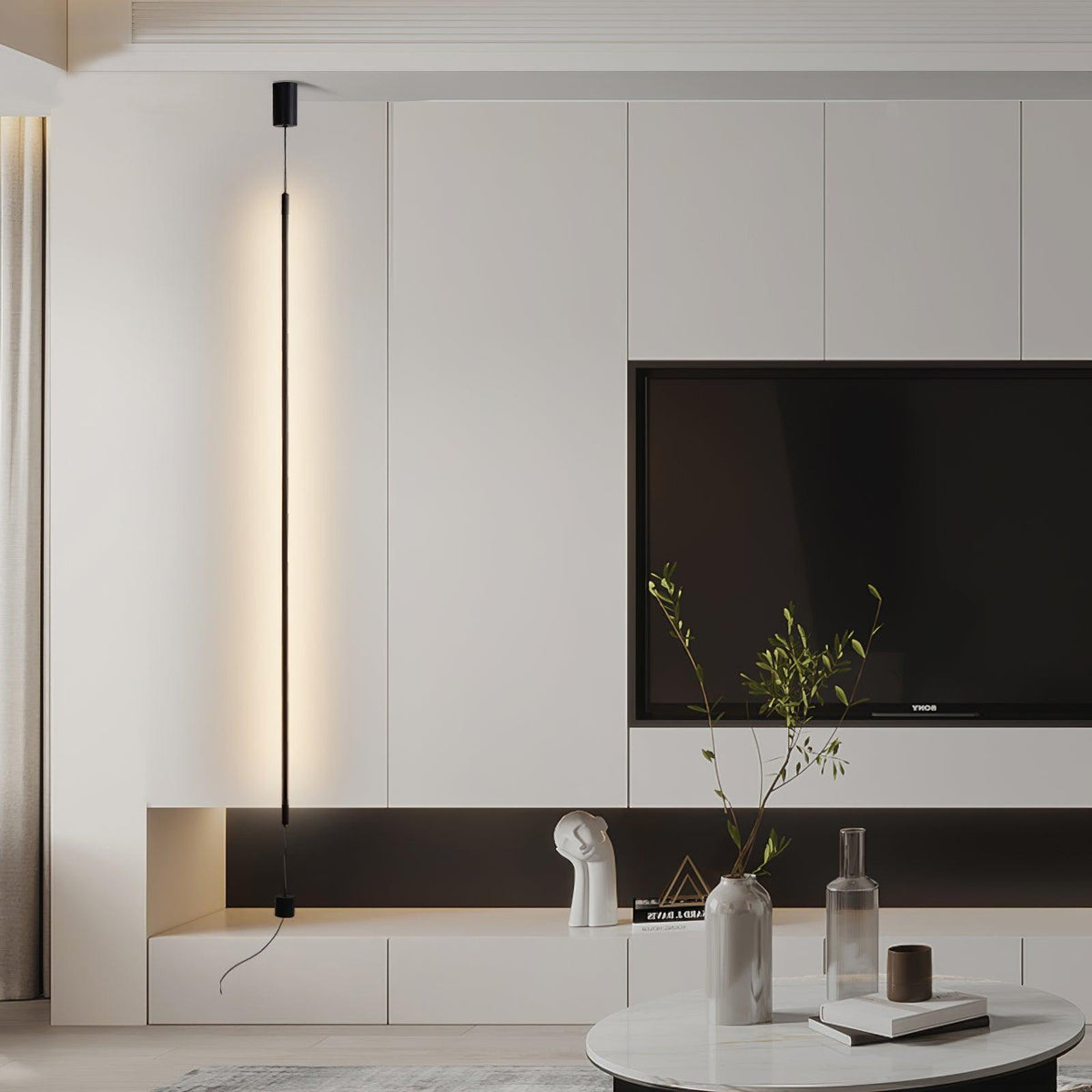 Slim line Cabinet Stand Lamp