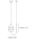 Small Nordic Glass Pendant Lamp