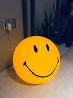 Smiling Rechargeable Built - in Battery Table Lamp