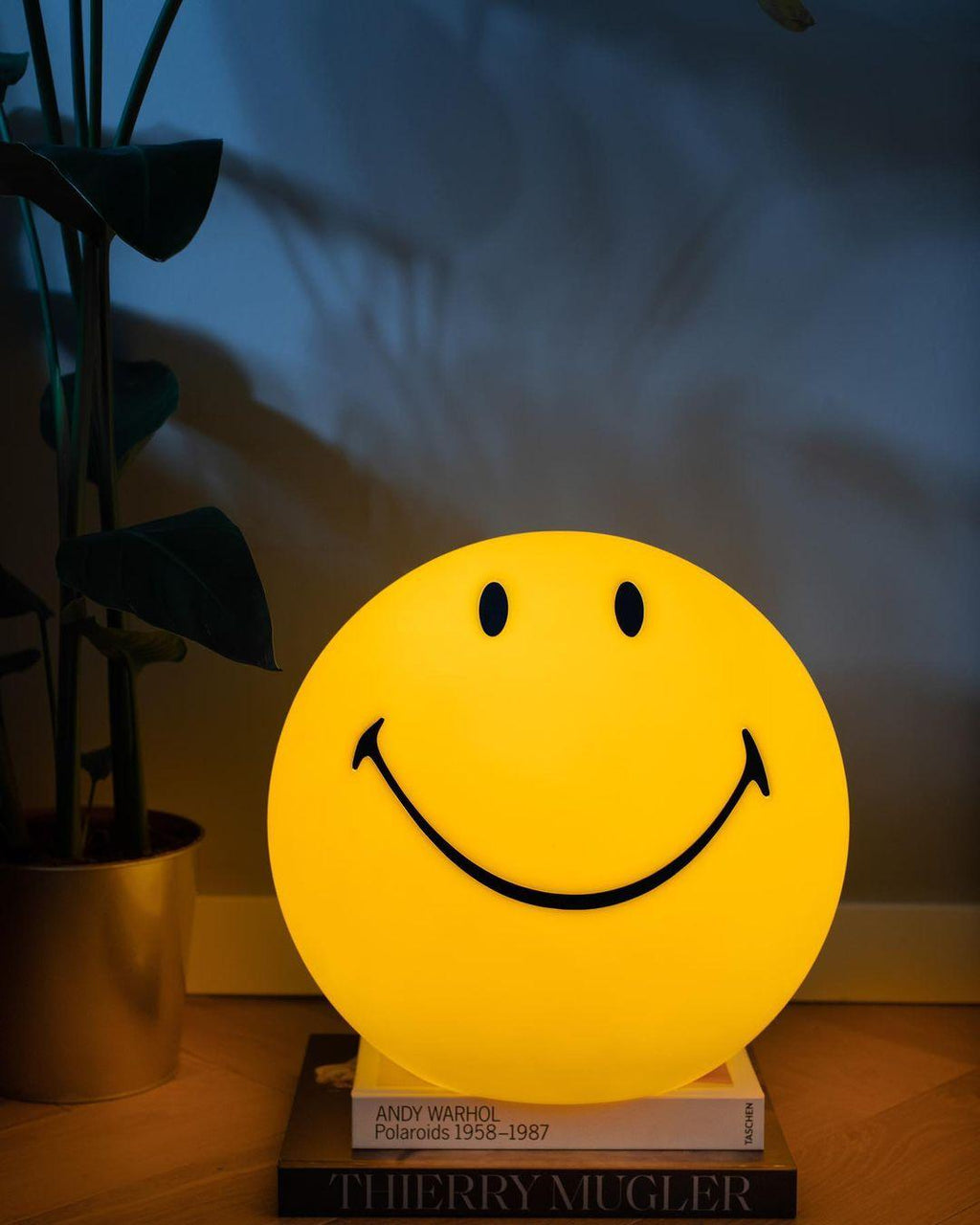 Smiling Rechargeable Built - in Battery Table Lamp